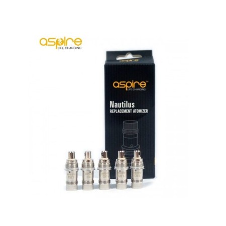 RÉSISTANCES NAUTILUS 1.8 ohm BVC - ASPIRE