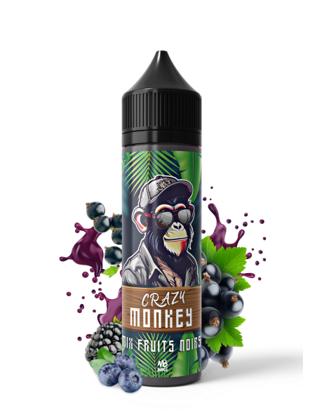 CRAZY MONKEY - MIX FRUITS NOIRS 50ML
