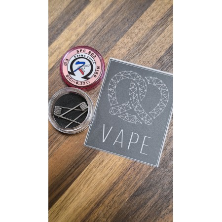 PACK 2 COILS Fused 802 NI 80 - KOSMO COILS