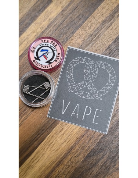 PACK 2 COILS Fused 802 NI 80 - KOSMO COILS