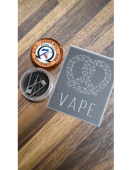 PACK 3 COILS FUSED MTL 804 NI 80 - KOSMO COILS