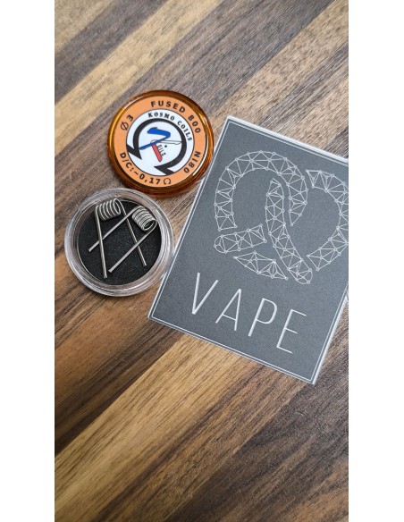 PACK 2 COILS FUSED 800 NI80 - KOSMO COILS