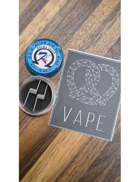 PACK 2 COILS ALIEN AIO DL NI80 - KOSMO COILS