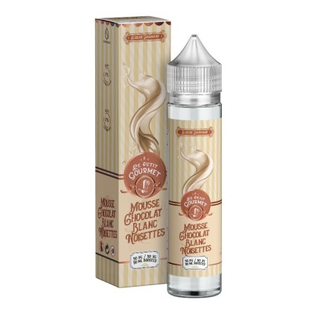 MOUSSE CHOCOLAT BLANC NOISETTE 50ML - LE PETIT GOURMET