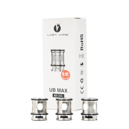 RESISTANCES UB MAX - Pack de 3