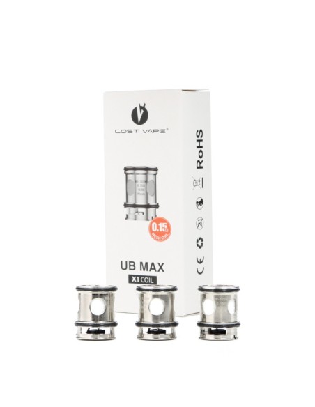RESISTANCES UB MAX - Pack de 3