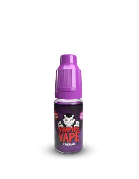 PINKMAN Une saveur fortement fruitée basée sur un mélange d'agrumes et de fruit rouge, idéal pour les amateurs de fruits !  Le