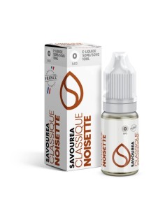 NOISETTE Prêt à tartiner ! La saveur pralinée d'une noisette fondante en bouche. Fabriqué en France; Taux PG / VG : 50/50, sans