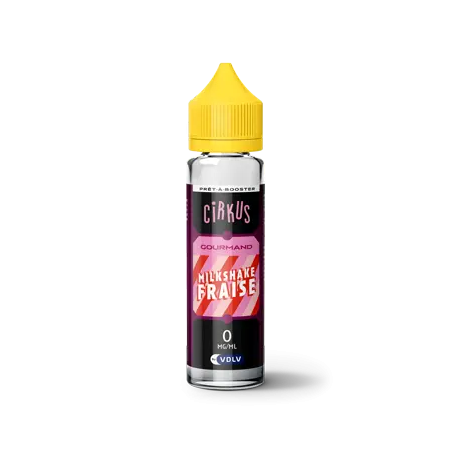 MILKSHAKE FRAISE 50ML - CIRKUS