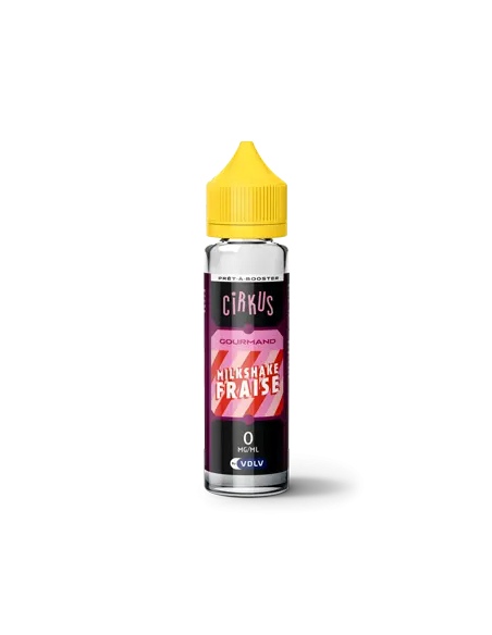 MILKSHAKE FRAISE 50ML - CIRKUS